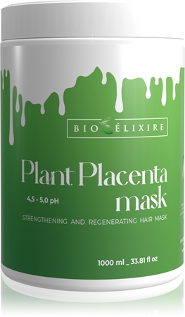 Bioélixire Plan Placenta Regenererande mask För hårförstärkning