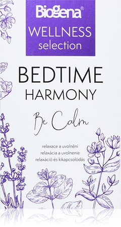 Biogena Wellness selection Bedtime harmony porcovaný čaj při potížích se spánkem a usínáním
