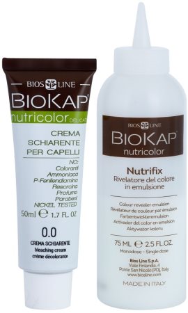 BioKap Nutricolor Crema Schiarente