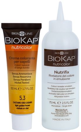 Marke
 Biokap Nutricolor Permanent-Haarfarbe mit Arganöl