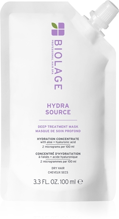 Biolage Essentials HydraSource mascarilla de limpieza profunda para cabello seco