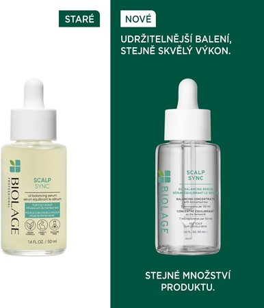 Biolage ScalpSync vlasové sérum na mastné vlasy