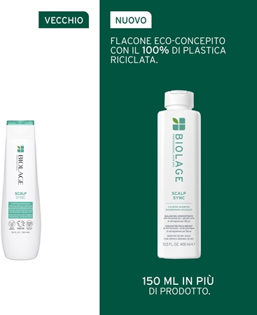 Biolage ScalpSync shampoo lenitivo