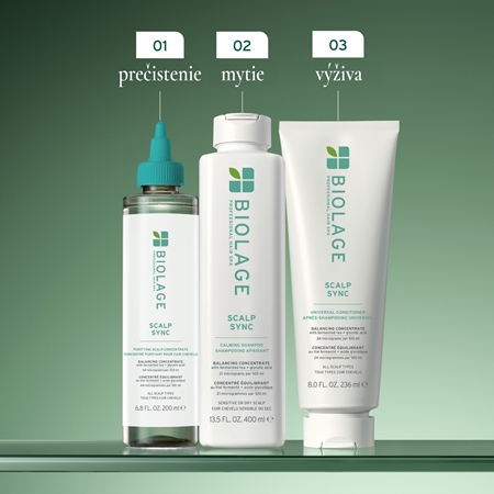 Biolage ScalpSync upokojujúci šampón