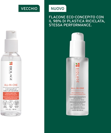 Biolage All In One Oil olio multifunzione per capelli brillanti e morbidi