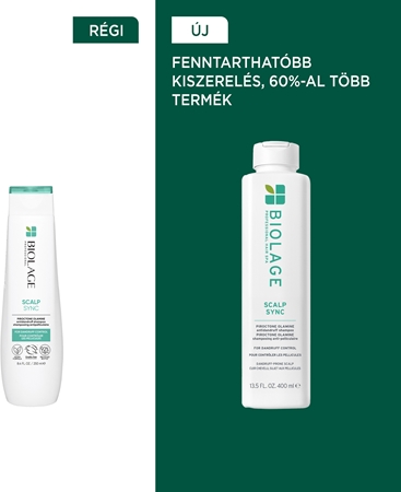 Biolage ScalpSync sampon korpásodás ellen