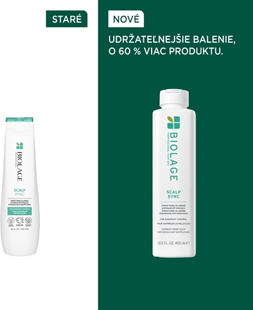 Biolage ScalpSync šampón proti lupinám