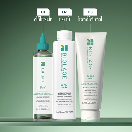 Biolage ScalpSync sampon korpásodás ellen