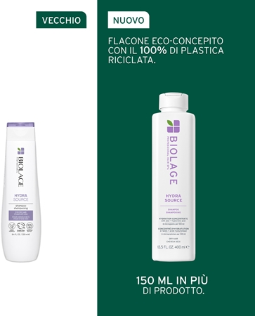 Biolage Essentials HydraSource shampoo per capelli secchi