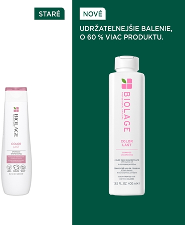 Biolage Essentials ColorLast šampón pre farbené vlasy