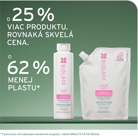 Biolage Essentials ColorLast Refill kondicionér pre farbené vlasy