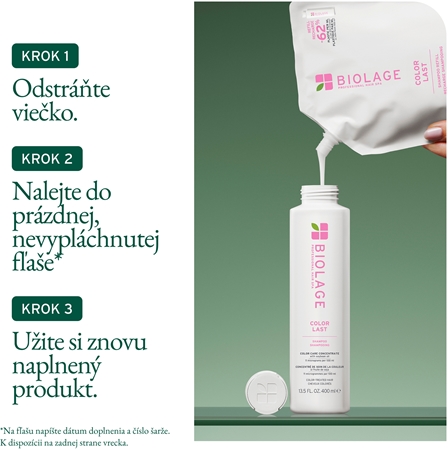 Biolage Essentials Refill šampón pre farbené vlasy