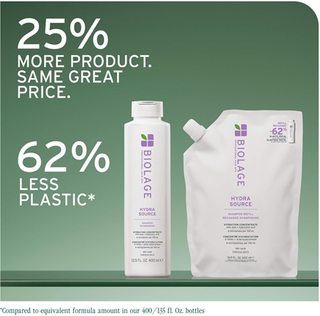 Biolage Essentials HydraSource Refill Shampoo für trockenes Haar
