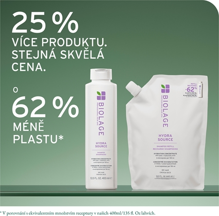 Biolage Essentials HydraSource Refill šampon pro suché vlasy