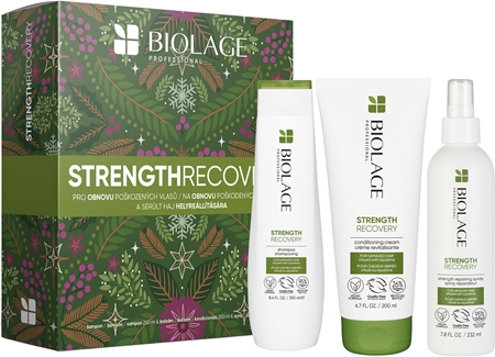 Biolage Strength Recovery darilni set (za poškodovane lase)