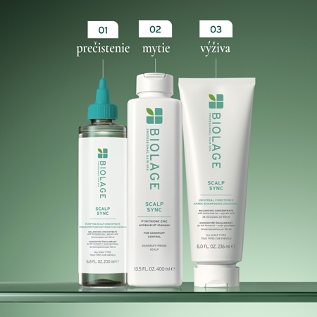 Biolage ScalpSync koncentrát pre pokožku hlavy