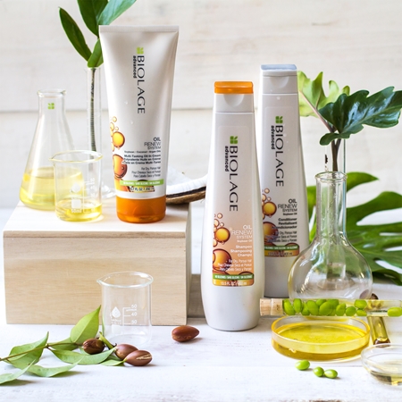 Biolage Advanced Oil Renew bezoplachová vlasová starostlivosť pre suché a poškodené vlasy