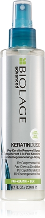 Biolage Advanced Keratindose spray renovador para cabelo sensível