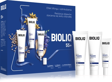 Bioliq 55+ coffret com efeito lifting