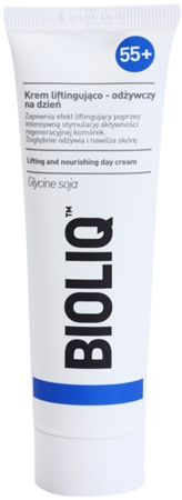 Bioliq 55+ θρεπτική κρέμα με ανυψωτική επίδραση για έντονη αποκατάσταση και σύσφιξη επιδερμίδας