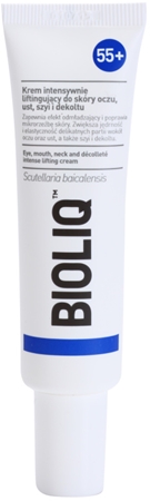 Bioliq 55+ intenzivní liftingový krém pro jemnou pleť kolem očí, úst, krku i dekoltu
