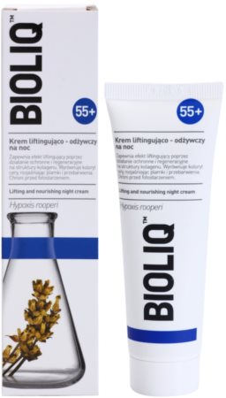 Bioliq 55+ Intensivcreme für die Nacht  für die Regeneration und Erneuerung der Haut