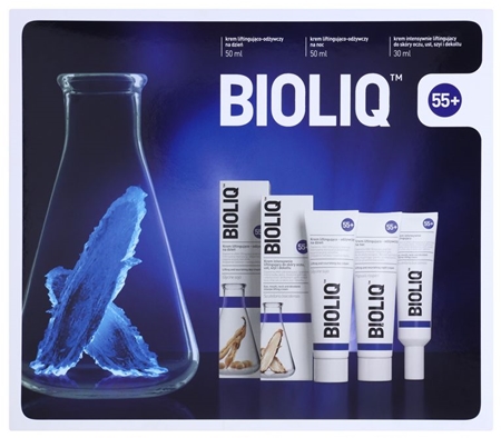 Bioliq 55+ coffret com efeito lifting