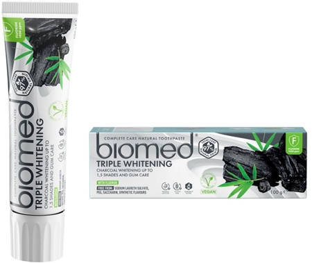 Biomed Triple Whitening Organic Toothpaste