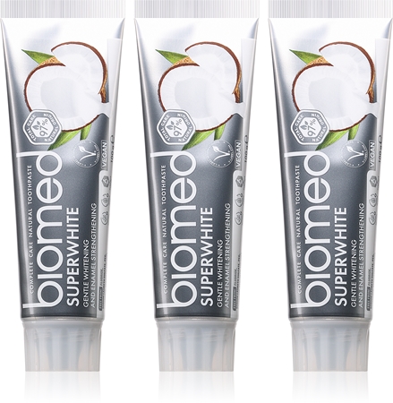 Biomed Superwhite Reinforcing Toothpaste with coconut oil