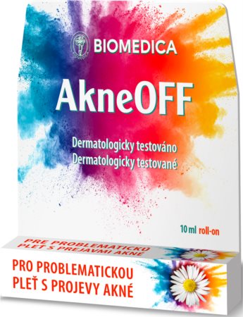 Biomedica AkneOFF roll-on para pele acneica