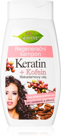 Bione Cosmetics Keratin + Caffeine Regenerating Shampoo
