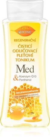Bione Cosmetics Honey + Q10 regeneráló tisztító tonik