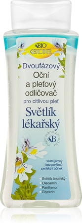 Bione Cosmetics Světlík Lékařský dvoufázový odličovač make-upu na obličej a oči