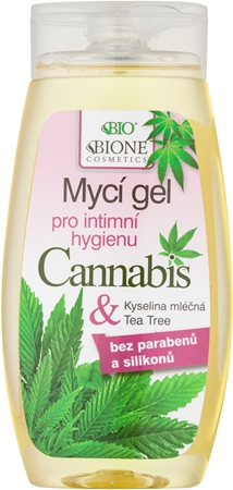 Bione Cosmetics Cannabis gel pro intimní hygienu