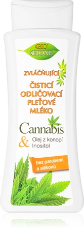 Bione Cosmetics Cannabis zklidňující čisticí mléko