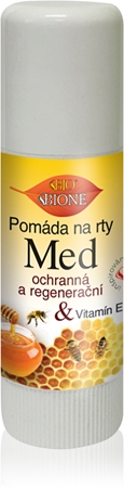 Bione Cosmetics Med + Q10 ochranný a regeneračný balzam na pery s vitamínom E