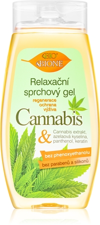 Bione Cosmetics Cannabis gel de douche apaisant