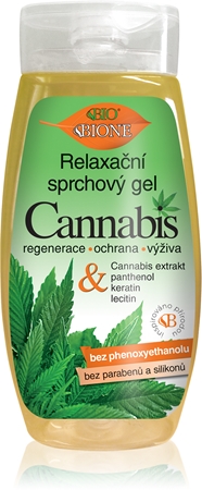 Bione Cosmetics Cannabis raminamoji dušo želė