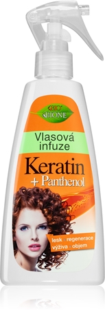 Bione Cosmetics Keratin + Panthenol trattamento rigenerante intensivo per capelli