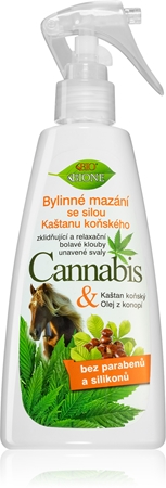 Bione Cosmetics Cannabis Hennep Gel voor vermoeide spieren