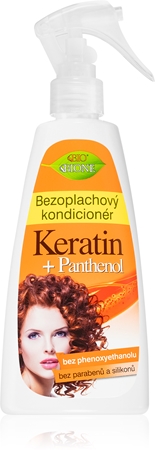 Bione Cosmetics Keratin + Panthenol balsamo rigenerante senza risciacquo