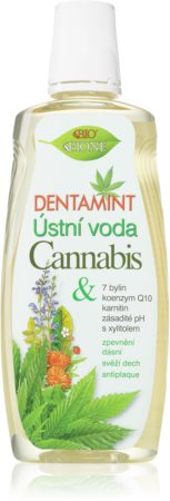 Bione Cosmetics Dentamint Cannabis Mondwater