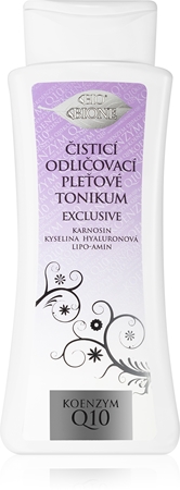 Bione Cosmetics Exclusive Q10 тоник за почистване на лице и грим