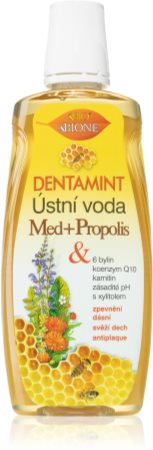 Bione Cosmetics Dentamint Honey + Propolis рідина для полоскання рота