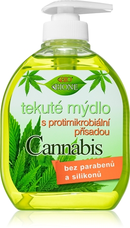Bione Cosmetics Cannabis folyékony szappan kézre