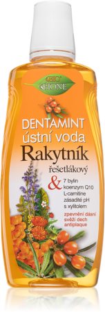 Bione Cosmetics Rakytník bain de bouche anti-plaque dentaire pour des gencives saines