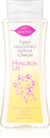 Bione Cosmetics Hyaluron Life cleansing and makeup removing toner with hyaluronic acid