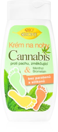 Bione Cosmetics Cannabis zmiękczający krem do nóg