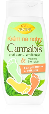 Bione Cosmetics Cannabis změkčující krém na nohy