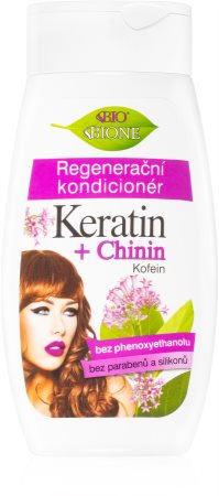 Bione Cosmetics Keratin + Chinin regenerační kondicionér na vlasy